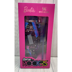 Stanley x Barbie And Rockers 40 Oz 65th Anniversary Cup‎ With Straw/Lid - NEW